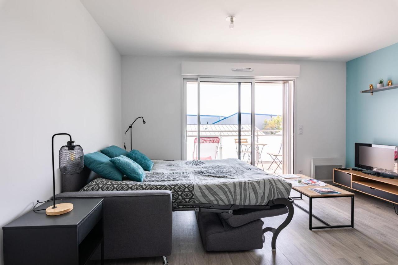 디나르 L'Ecume - Studio Moderne Avec Grand Balcon Et Place De Parking 아파트 외부 사진