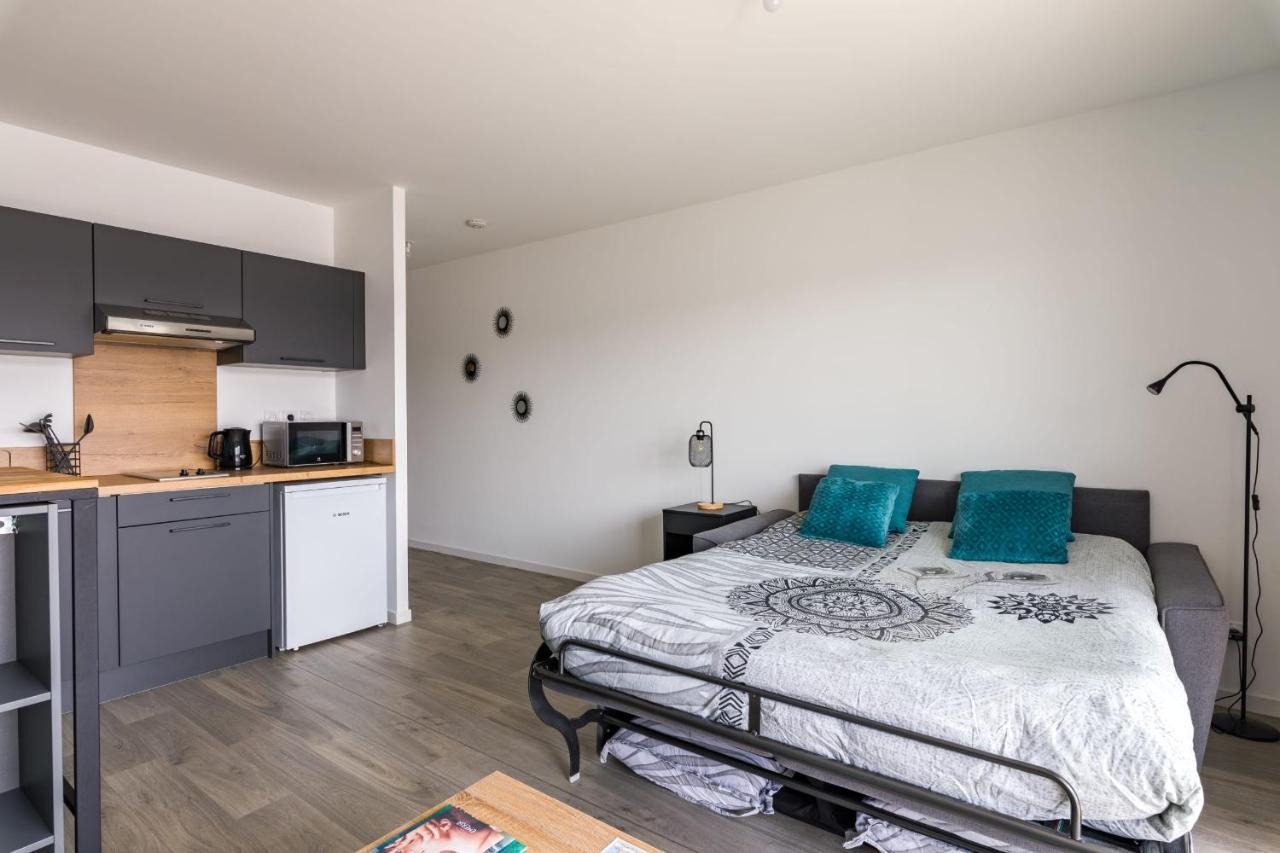 디나르 L'Ecume - Studio Moderne Avec Grand Balcon Et Place De Parking 아파트 외부 사진
